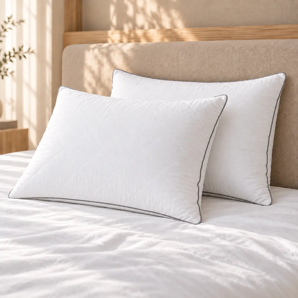 Duo d'Oreillers Duvet d'Oie Premium