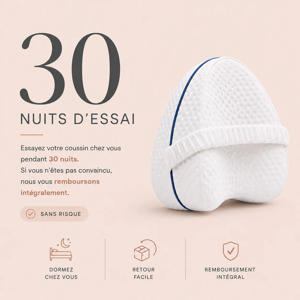Coussin Genoux Ergonomique