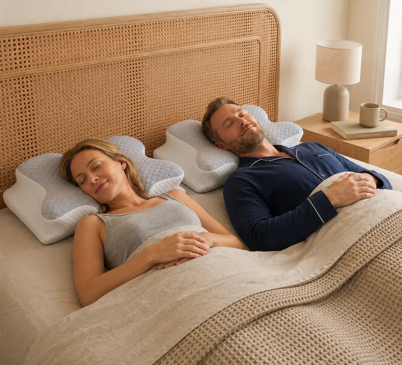 Oreiller Ergonomique Papillon Confort&alignement