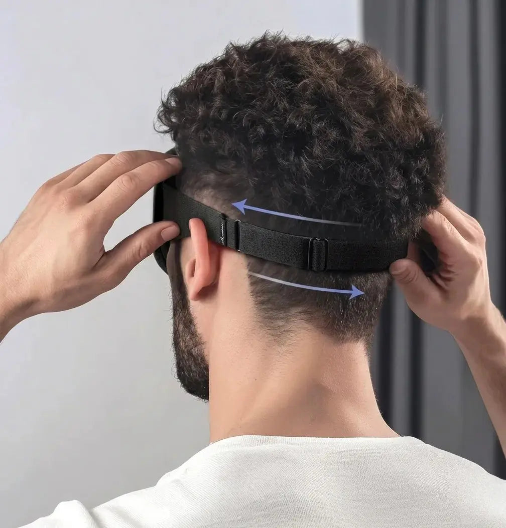 Masque de sommeil confortable | Blocage de la lumière Confort&alignement