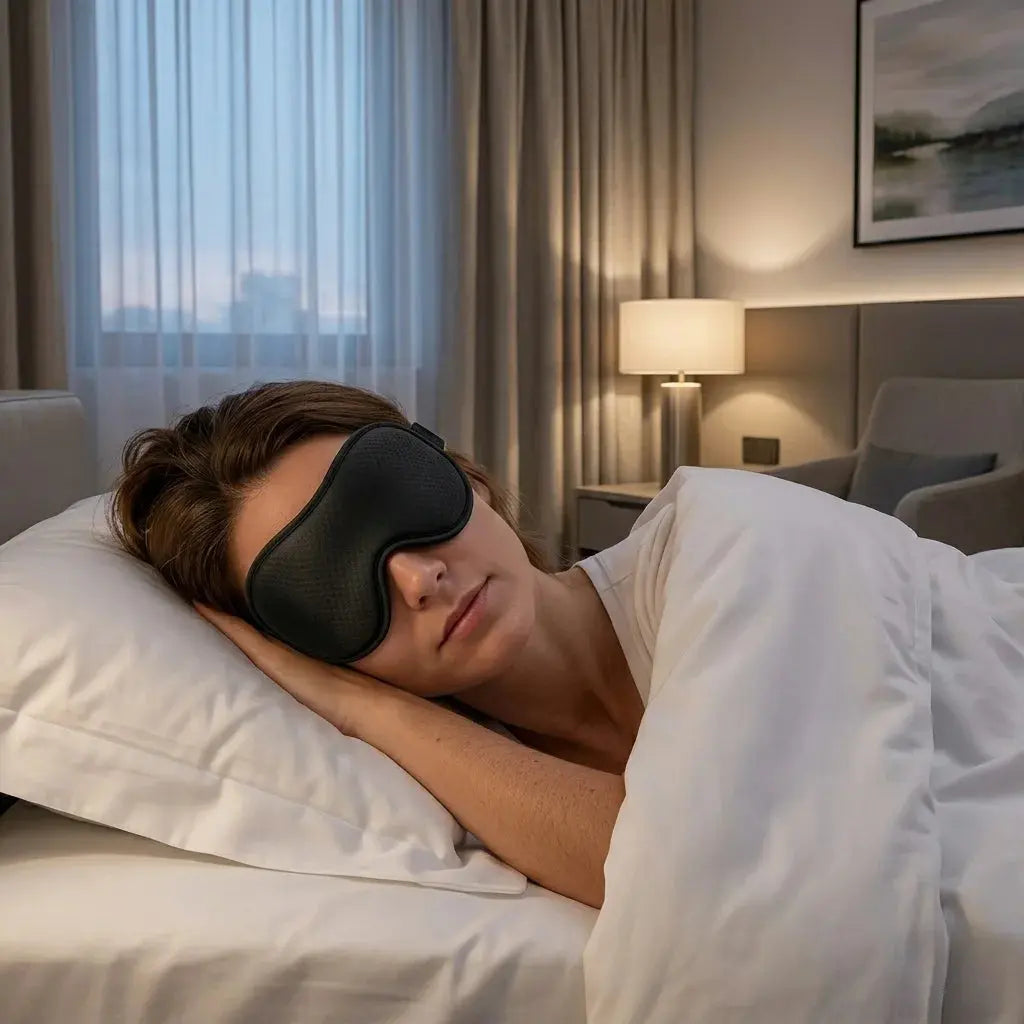 Masque de sommeil confortable | Blocage de la lumière Confort&alignement