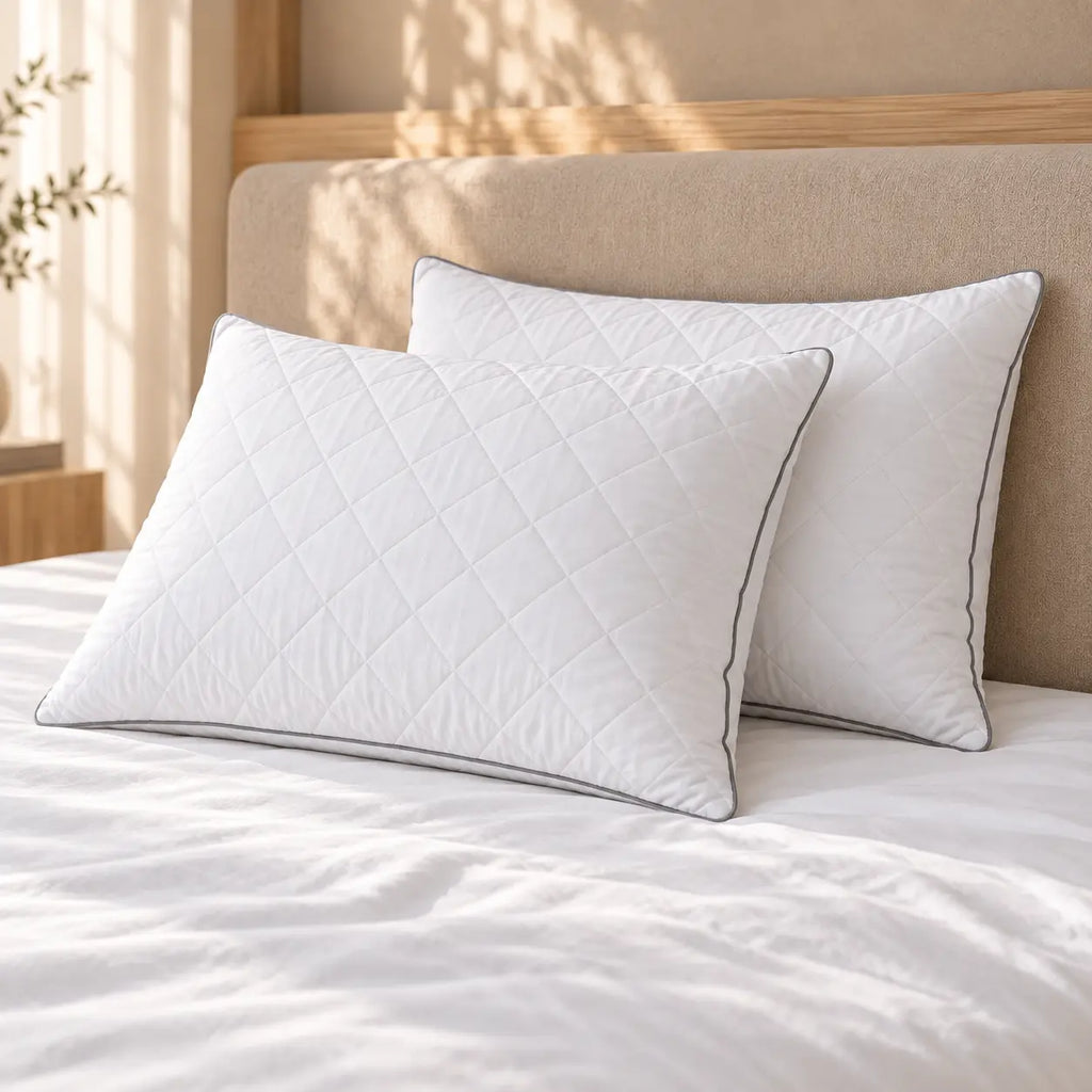 Duo d'Oreillers Duvet d'Oie Premium