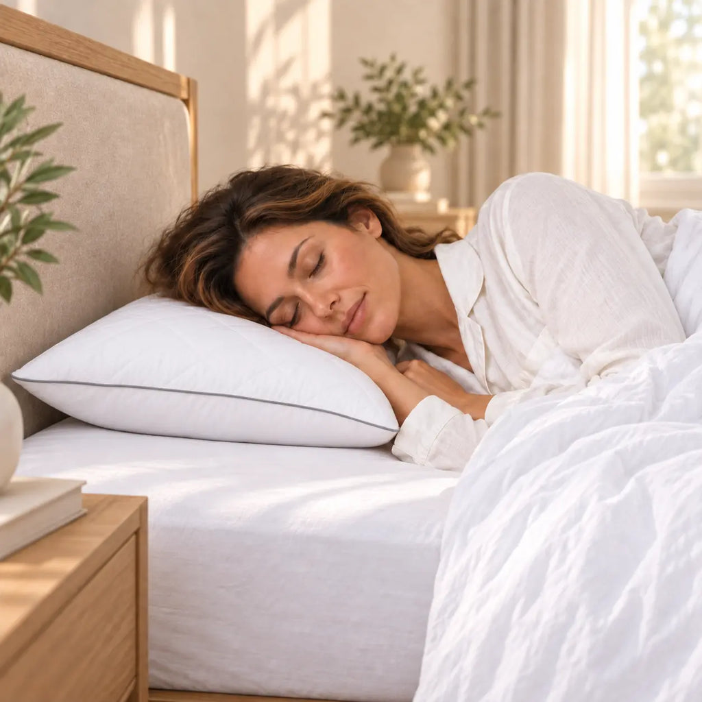Duo d'Oreillers Duvet d'Oie Premium